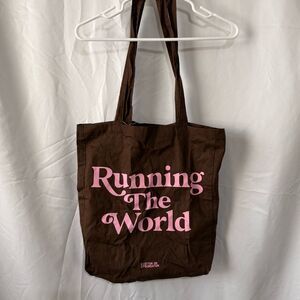Cotton On Brown and Pink Tote